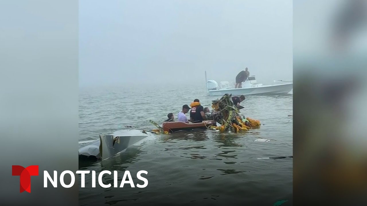 El avi&oacute;n mexicano que se desplom&oacute; en Texas llevaba pacientes infantiles | Noticias Telemundo