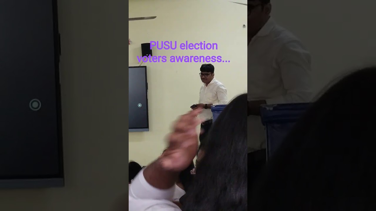 PUSU election voters awareness #love #pusu #patna #ptnews #election #