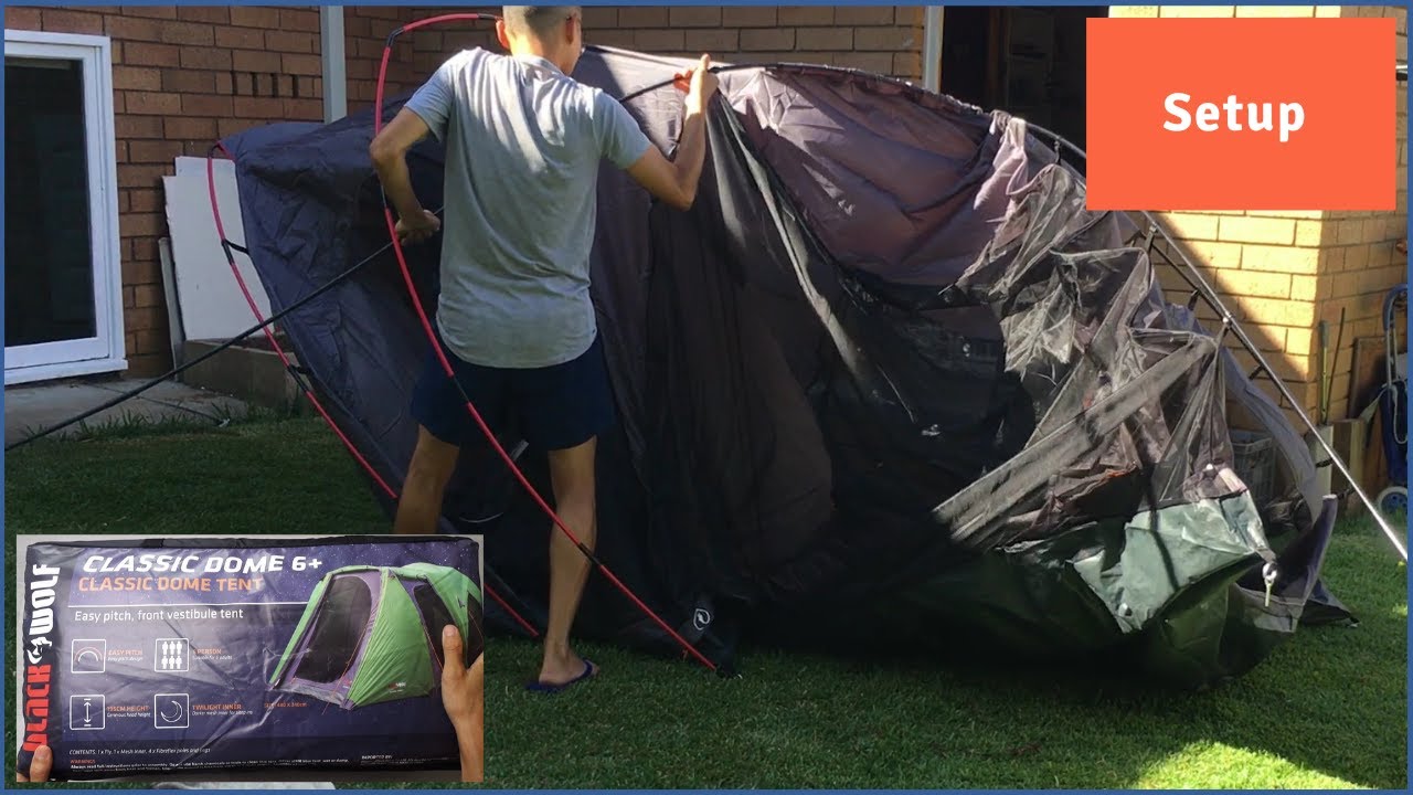 Black Wolf Classic Dome 6 Setup