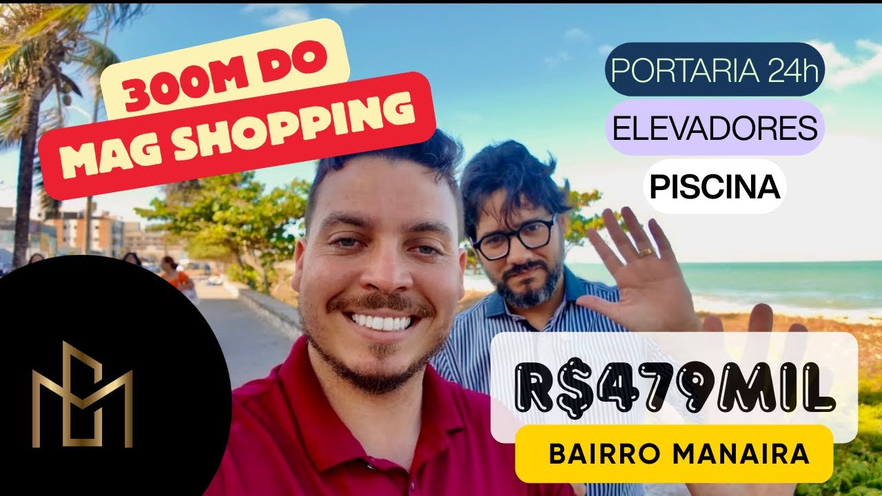 (🚨 VENDIDO) R$479mil  APARTAMENTO 3 SUITES , 81M2 À VENDA EM MANAÍRA a 300 metros da praia 🏖️ 