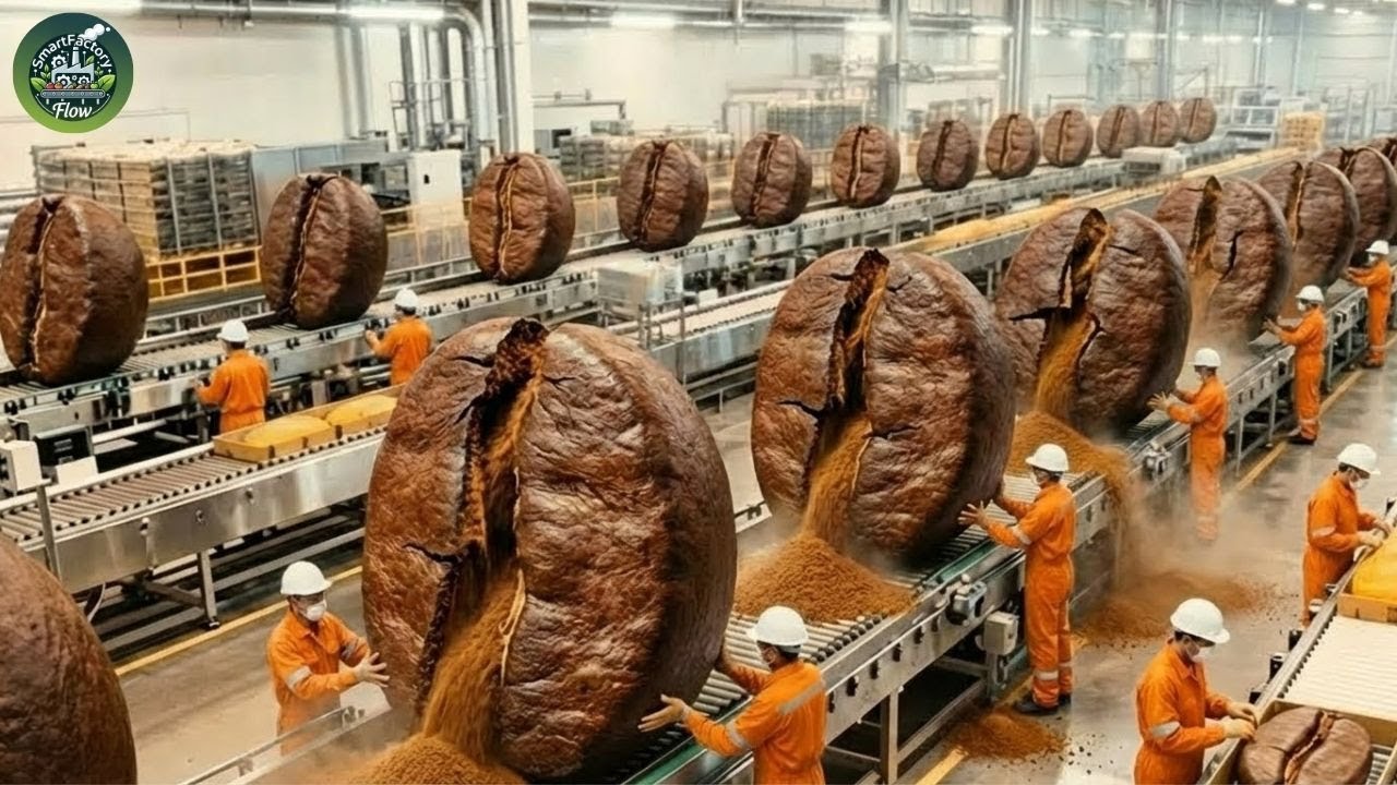 Inside the Instant Coffee Factory From Coffee Fruit to Billions of Addictive Cups