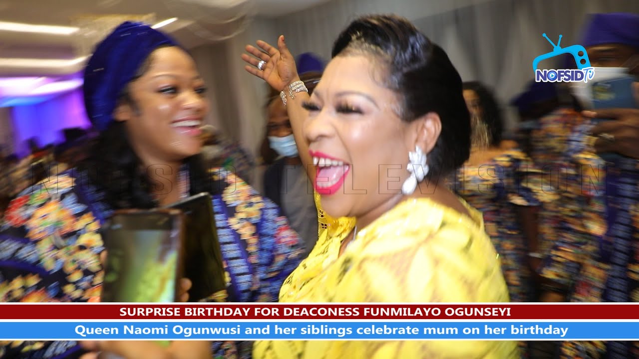 SEE WHAT QUEEN NAOMI OGUNWUSI AND SIBLINGS DID FOR THEIR MUM THAT LEFT HER IN AWE.
