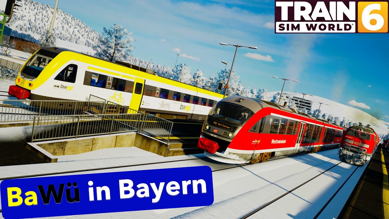 Train Sim World Baden Würtenberger im Maintal TSW auf Deutsch