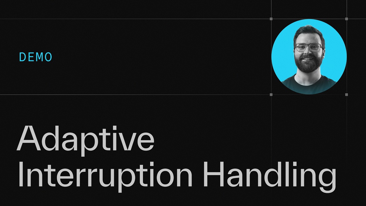 Adaptive Interruption Handling with LiveKit Agents