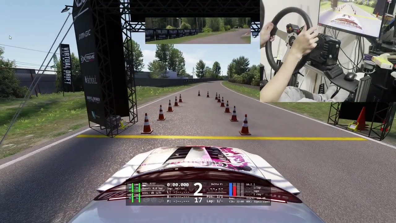 My Fanatec CSLDD/DDPro 8nm Drift wheel settings for Assetto Corsa