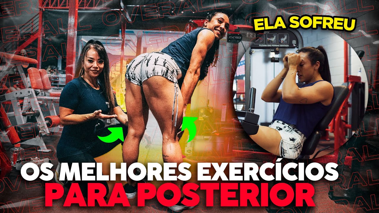 MARTINA LESCANO SOFREU NAS MÃOS DA ANA | Os melhores exercícios de posterior #MECCAPARAELAS