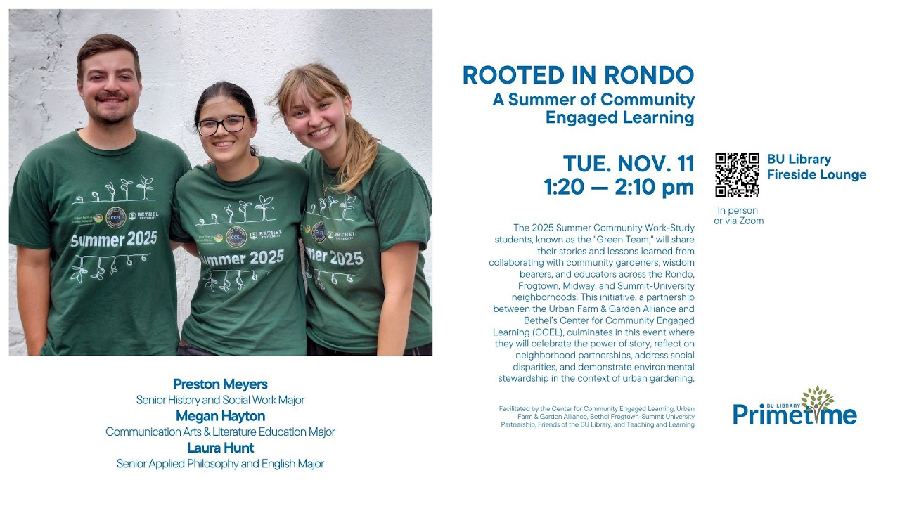 Rooted in Rondo: Community Work-Study Summer 2025 Student Experiences