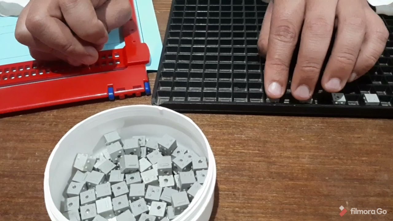 كتابة الأرقام بالبراي