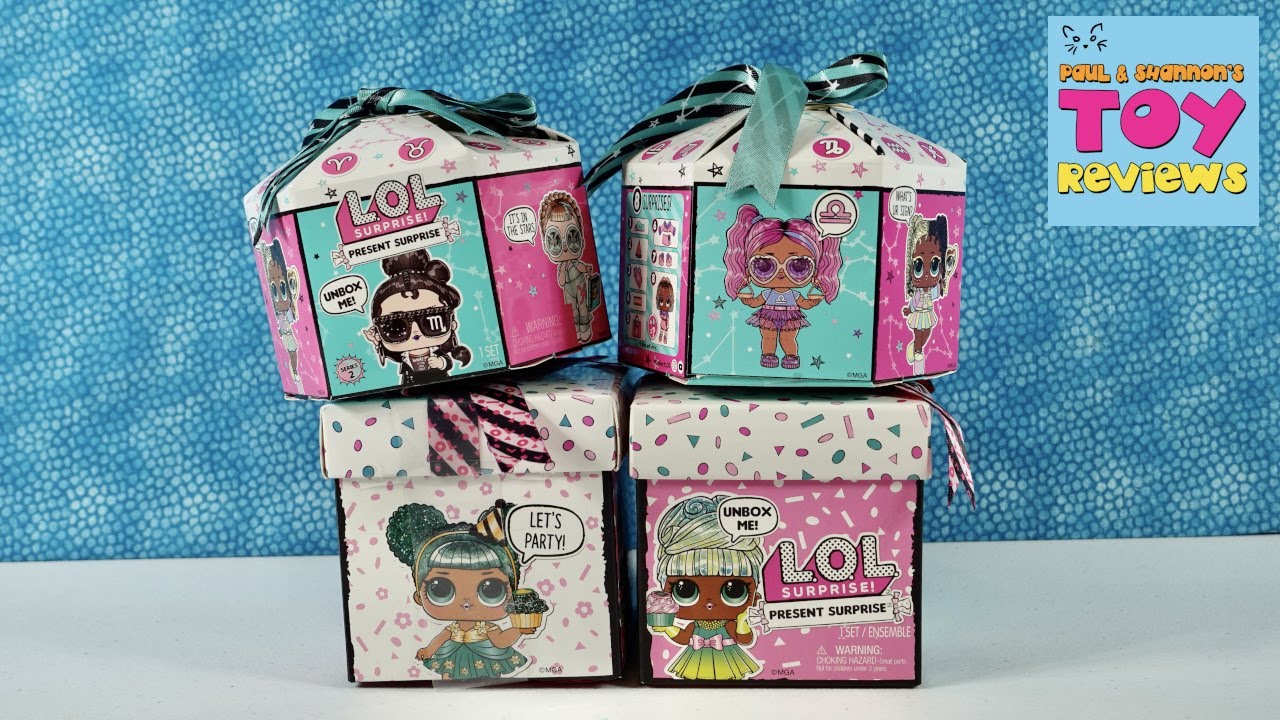 LOL Surprise Present Surprise Paloozaa Unboxing Blind Box Doll Opening | PSToyReviews