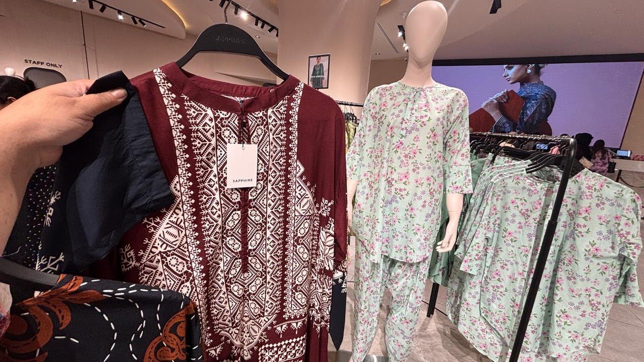 Sapphire New Lawn Mid summer Collection#sapphire #sapphirelawn2025#lawncollection #lawndress 