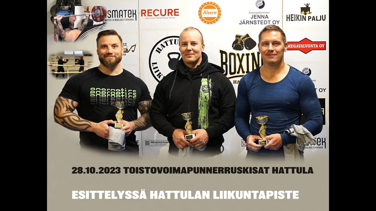 28.10.2023 toistovoimapunnerrus  Hattula