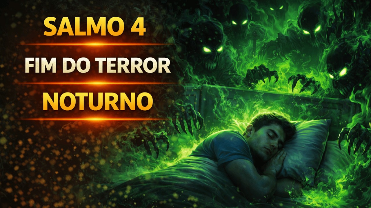 🔥ESTA ORAÇÃO TRANSFORMA SUA NOITE - Salmos 4