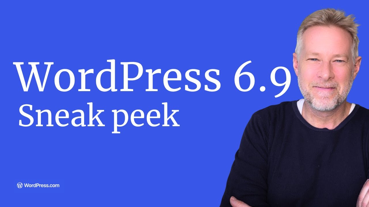 Что нас ждет в WordPress 6.9 (через 250 секунд)