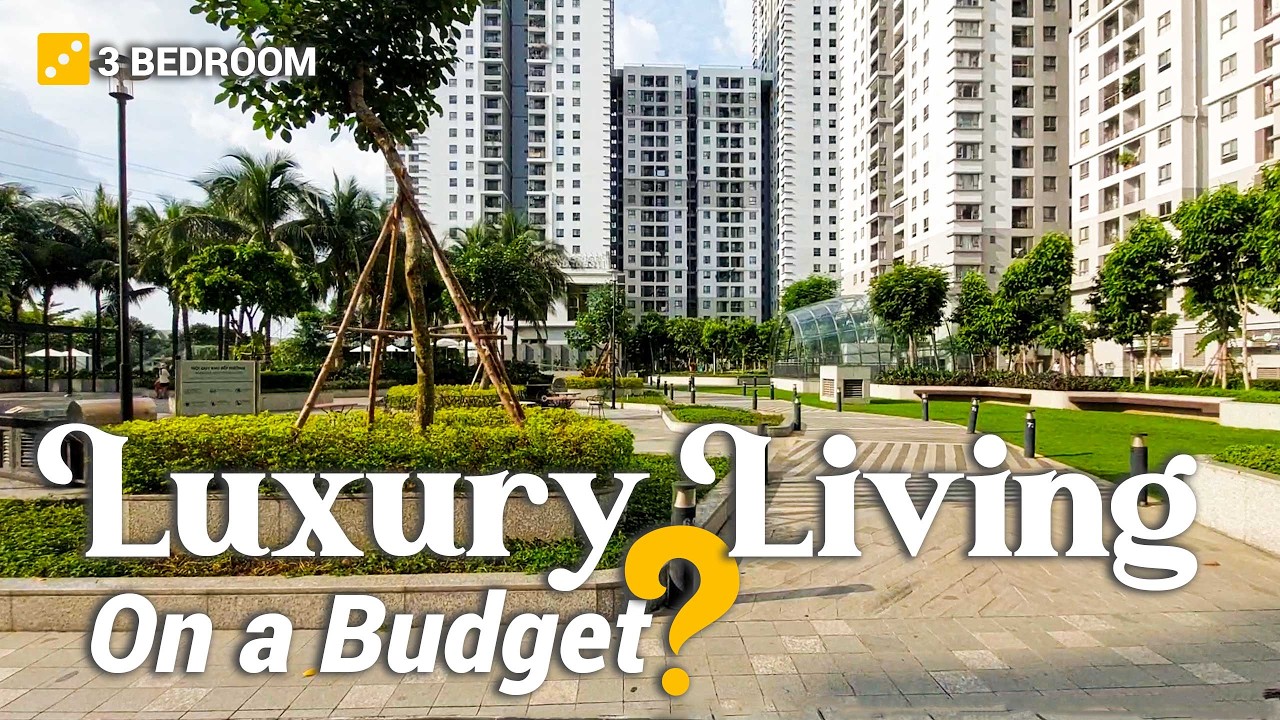 What a Luxury 3-Bedroom Saigon Apartment on a Budget REALLY Looks Like! As Low $500 a month