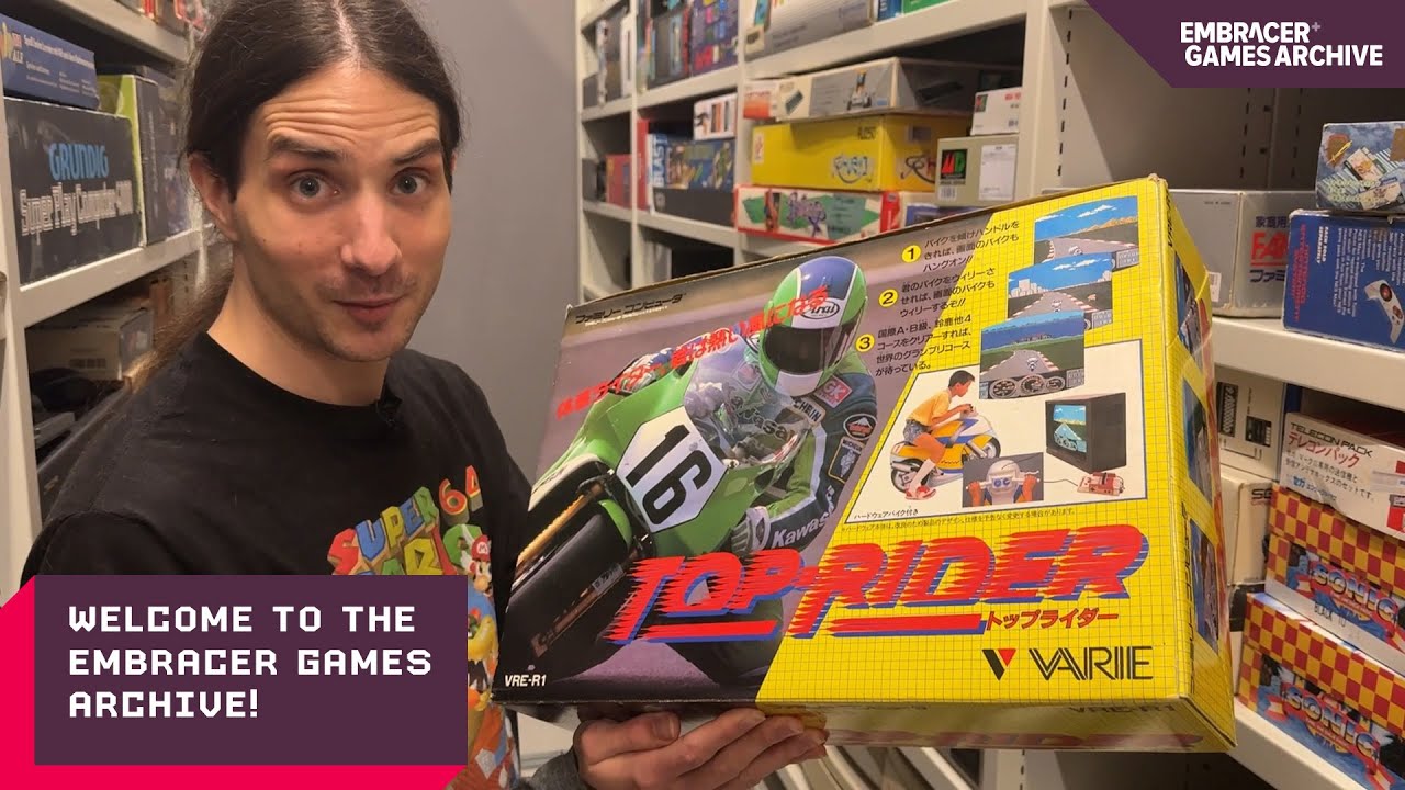 Glancing through our largest collection at the Embracer Games Archive