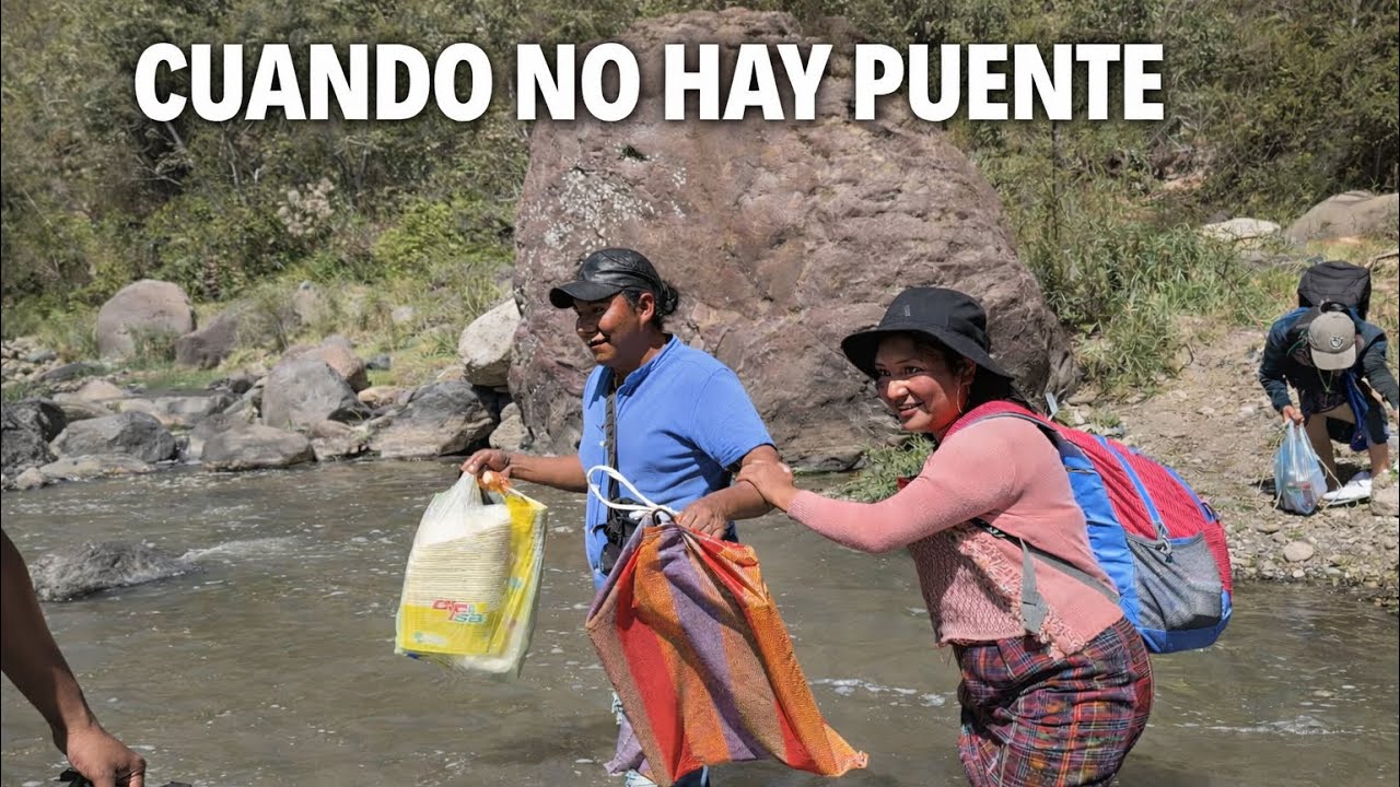 ✔️Cruzando El Río PIXCAYA, Las MUJERES Pidieron AYUDA