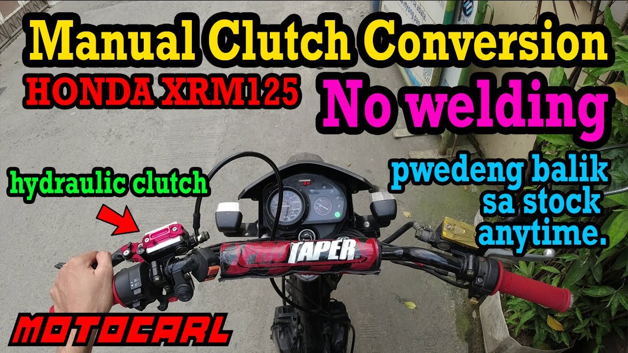 Manual Clutch Conversion Honda XRM125