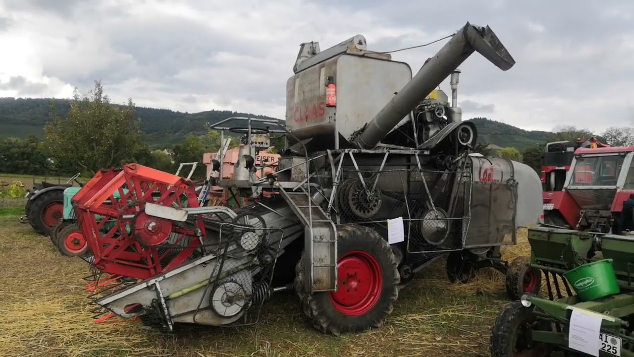 Mähdrescher Claas SF Schleppertreffen Hohenhaslach