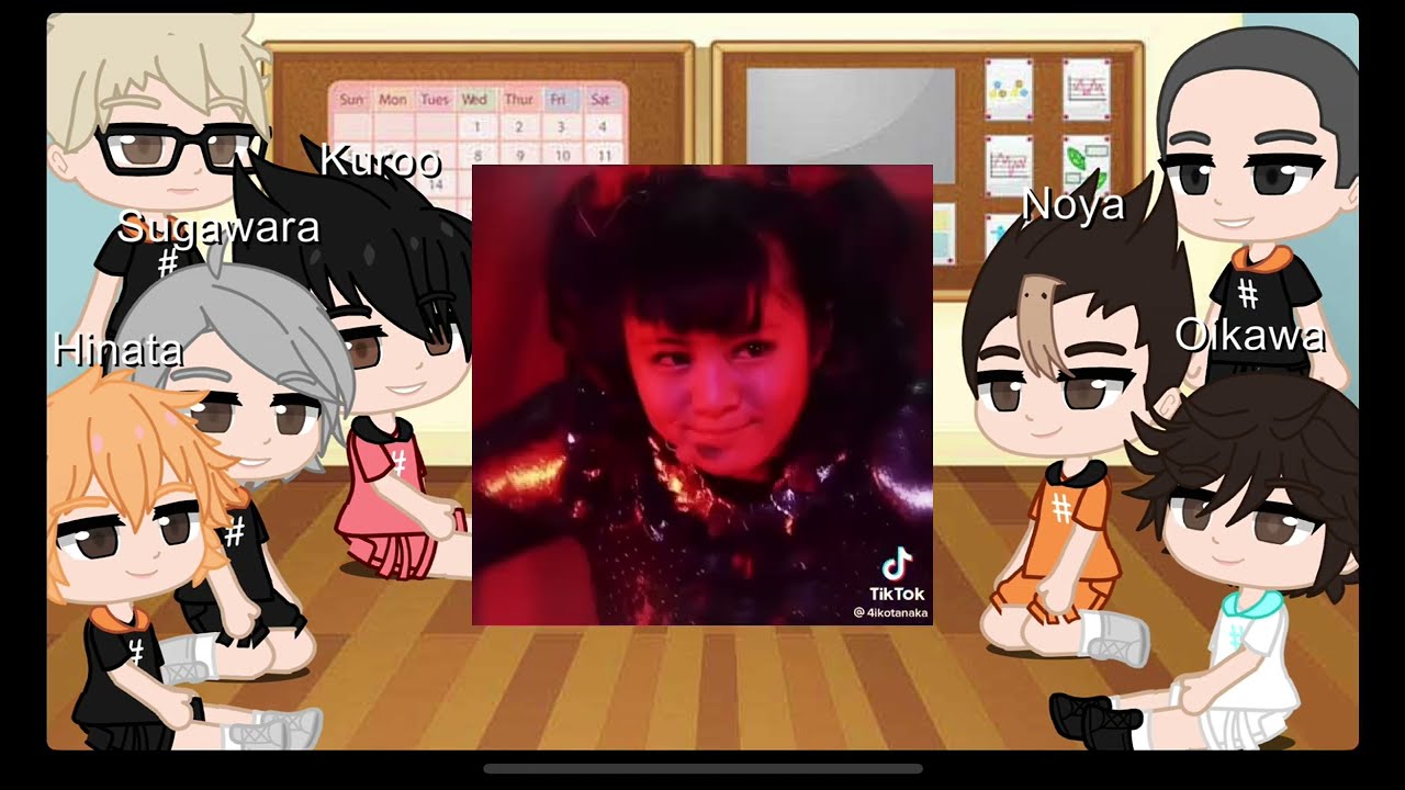 Haikyuu react to ?? as BabyMetal