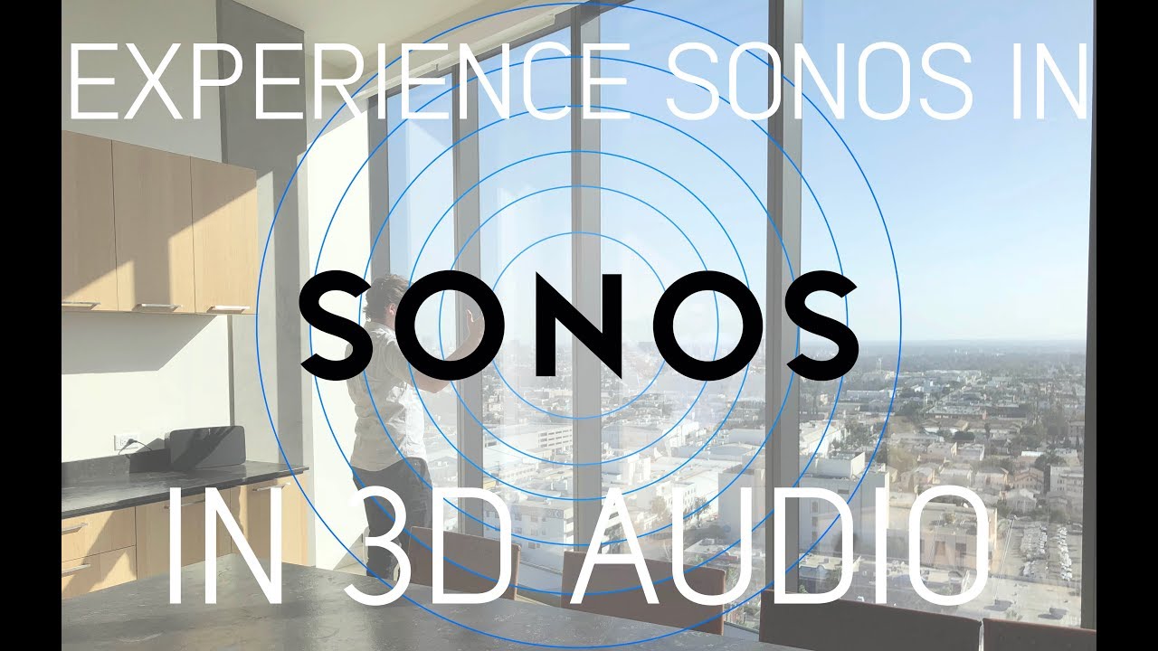 Sonos Whole Home Audio System in Binaural Audio: Music In 5.1 (watch with headphones)