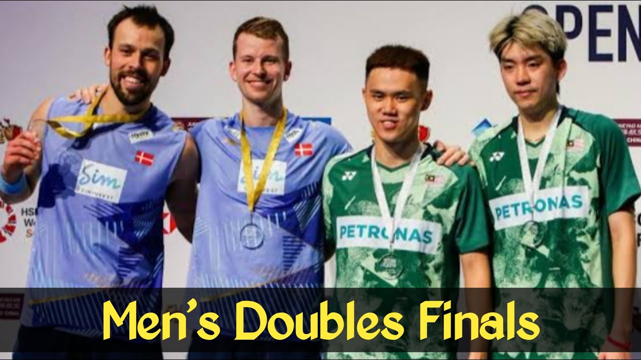 Badminton 2023 Kim Astrup/Anders Skaarup Rasmussen DENMARK vs Wei Chong Man/Kai Wun Tee MALAYSIA