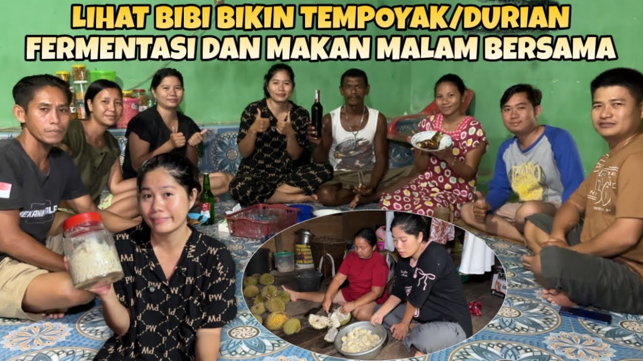 MAKAN MALAM BERSAMA DI RUMAH BIBI KE 3 SEBELUM PULANG KE PONTIANAK