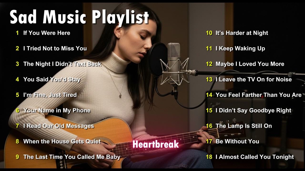 If You Were Here - Sadness Songs Heartbreaking Music Pop Playlist 🎧😢 2026  | Sad Moments