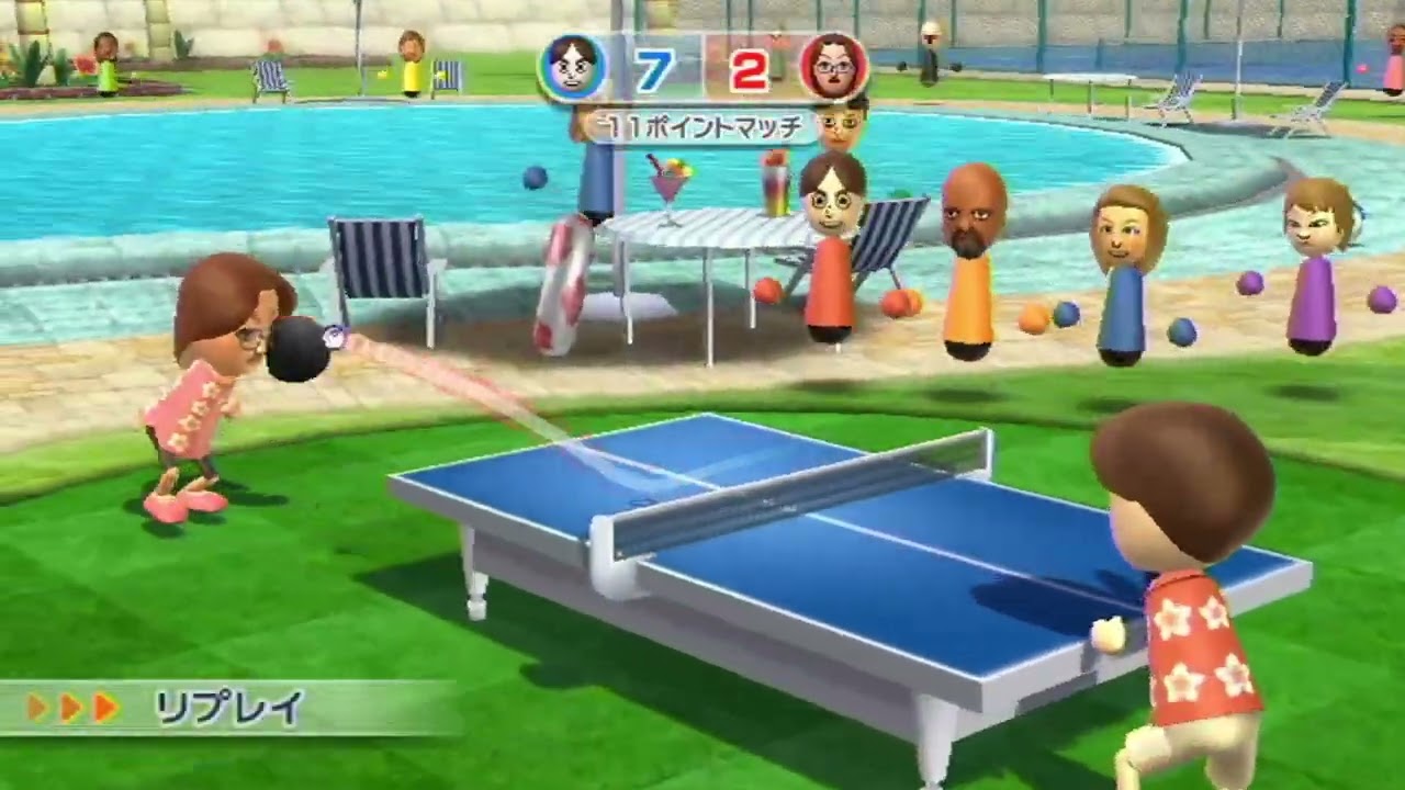 v Helen Full Match【Wii Sports Resort】