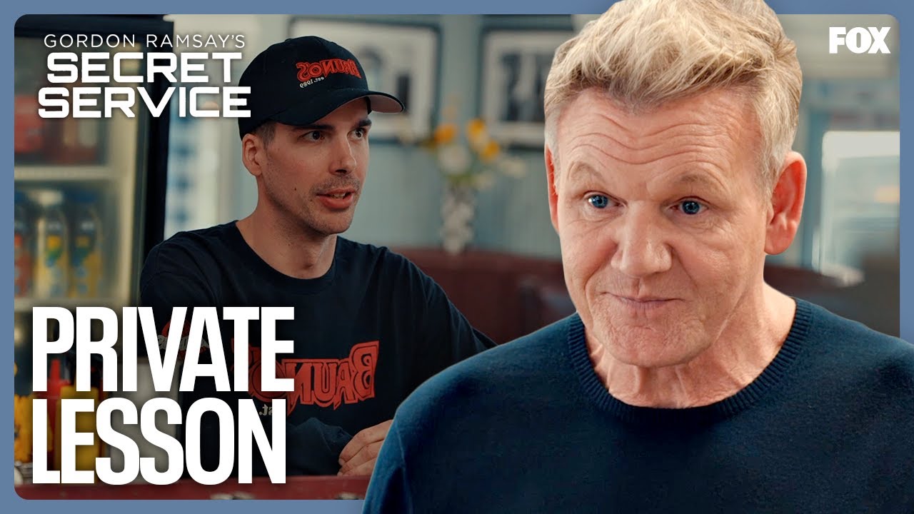 Gordon Teaches Restaurant Owner&rsquo;s Son How To Cook | Secret Service