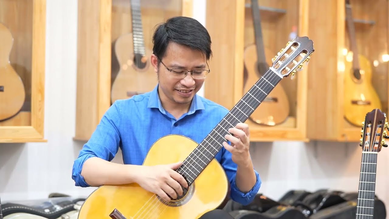 So sánh 3 guitar classic: Saesr A50, Alhambra 9P, Sakurai Concert J