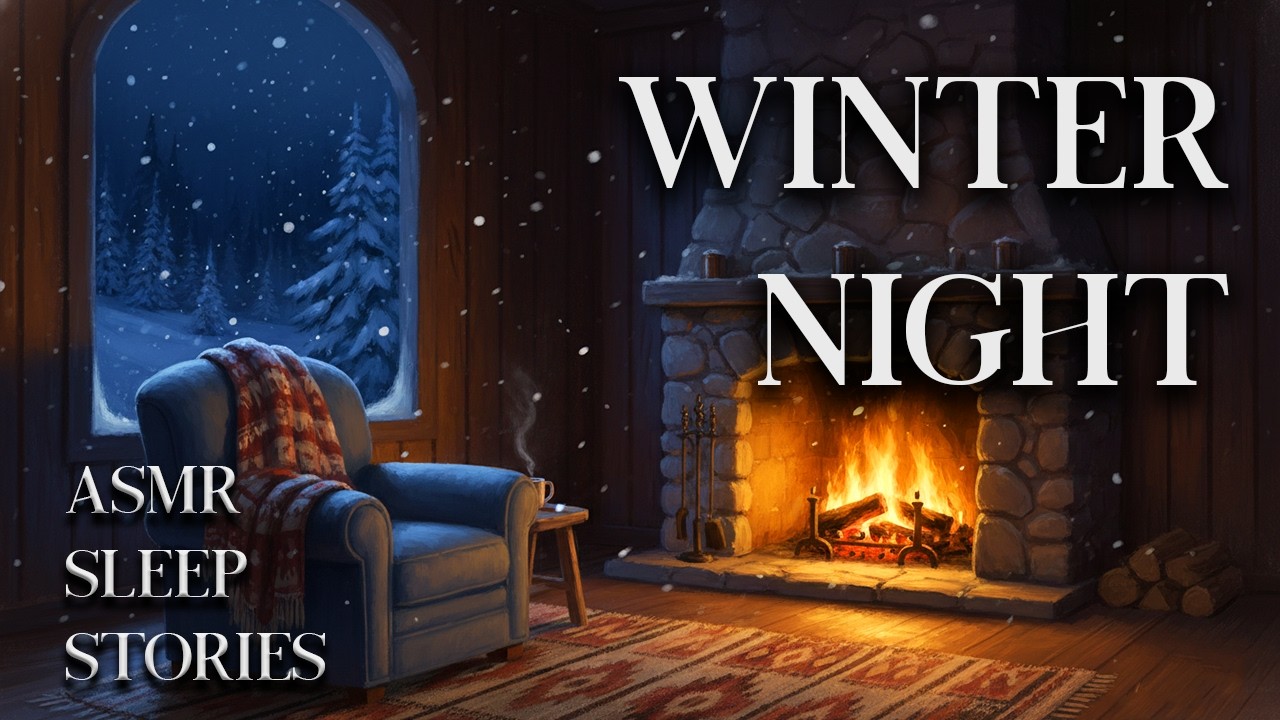 4 Hours Cozy Winter Sleep Story: Why Winter Nights Feel Longer | Fall Asleep Fast ASMR