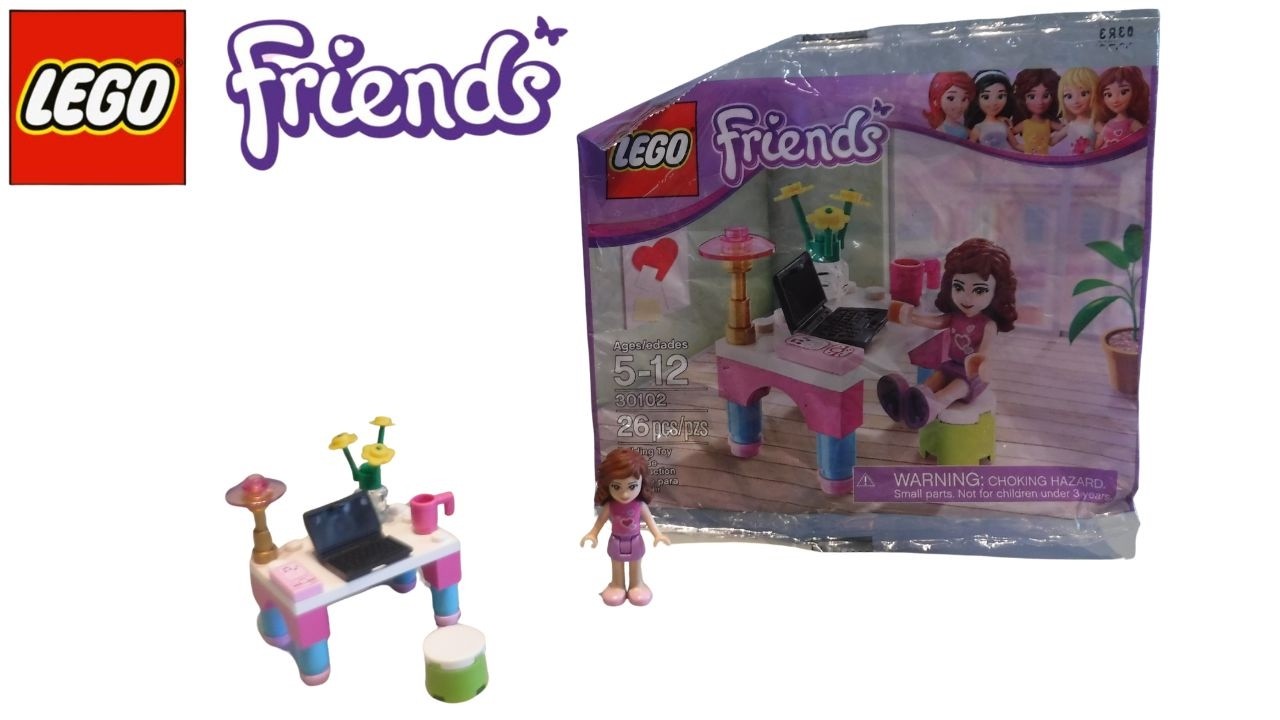 Lego Friends 30102 Olivia's Desk polybag