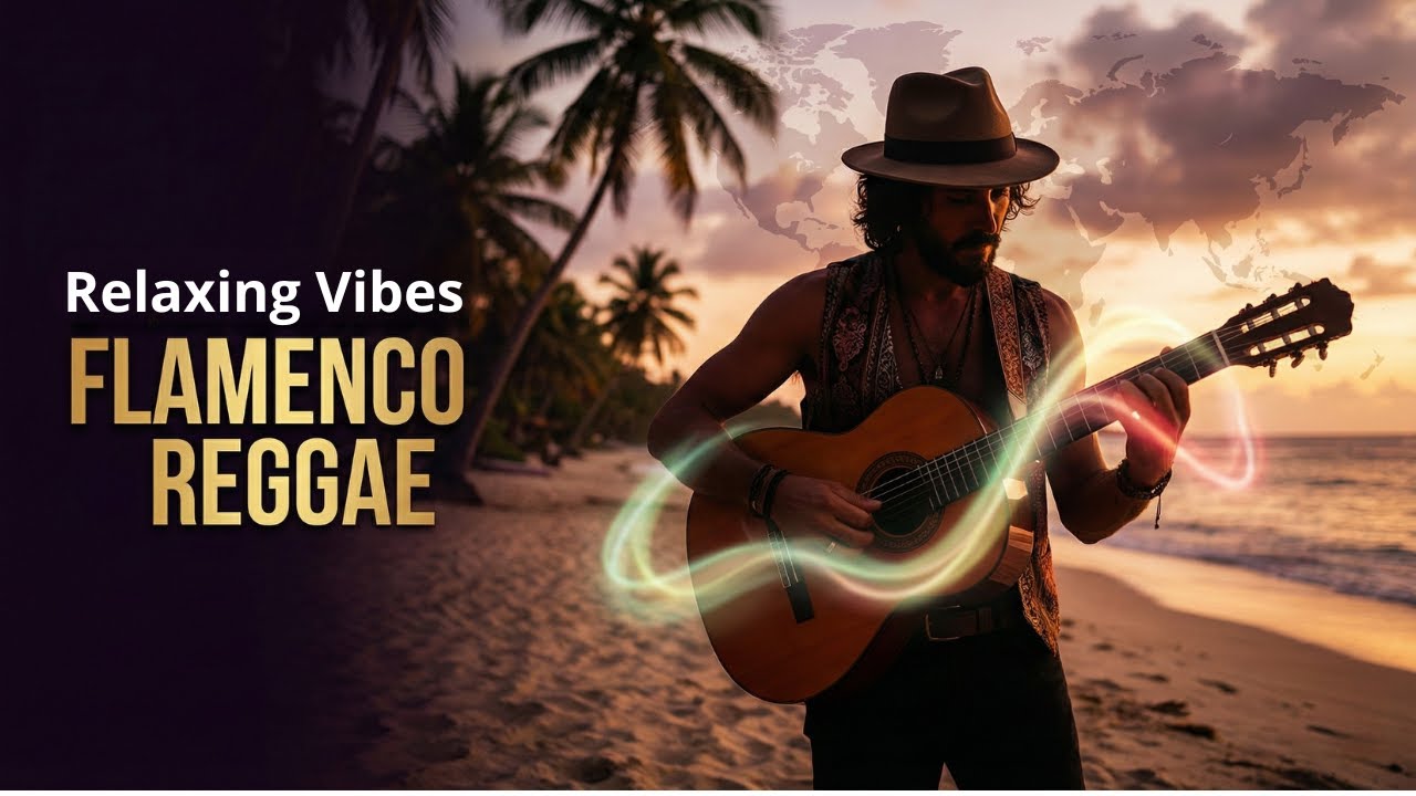 Reggae Flamenco Fusion &ndash; Tropical Groove Meets Spanish Fire | Chill & Romantic Vibes