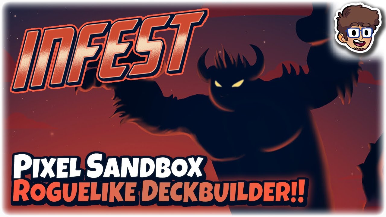 Unique Pixel Physics Sandbox Roguelike Deckbuilder!! | Let's Try Infest