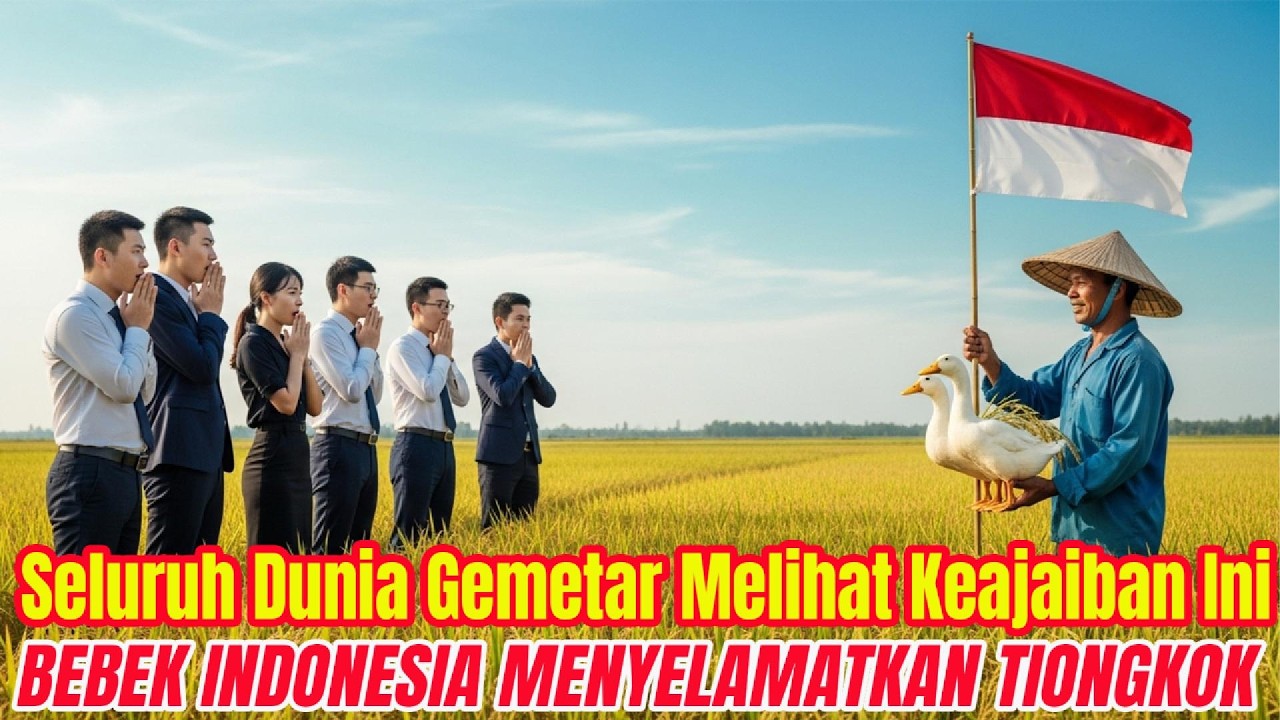 Mengejutkan! Mengapa Tiongkok Harus Belajar Model Mina Padi Bebek Kuno Dari Indonesia?