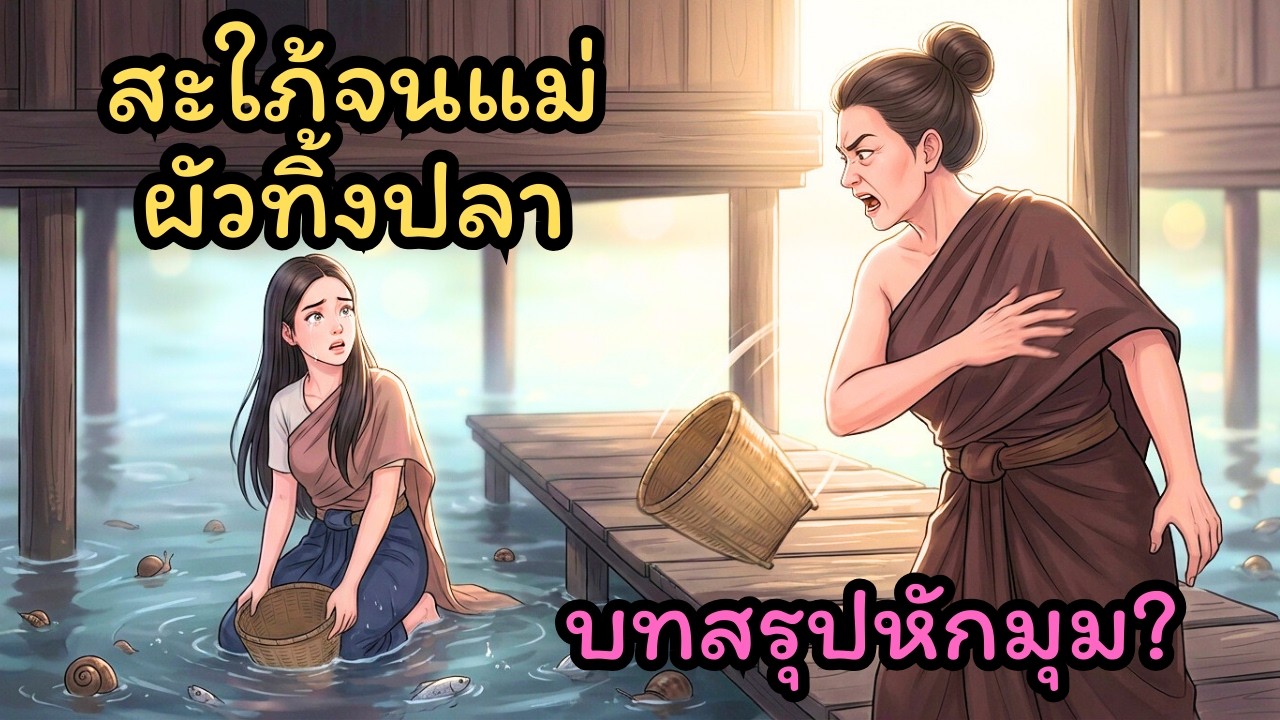 น้ำตาสะใภ้! แม่ผัวทิ้งปลา แต่ให้สมบัติลับ?