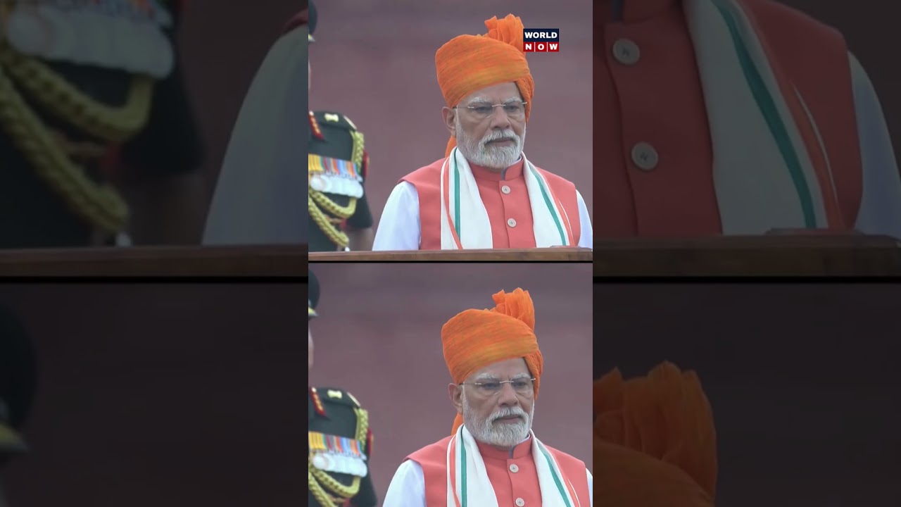PM Modi unfurls the national flag at Red Fort, marking India&rsquo;s 79th Independence Day