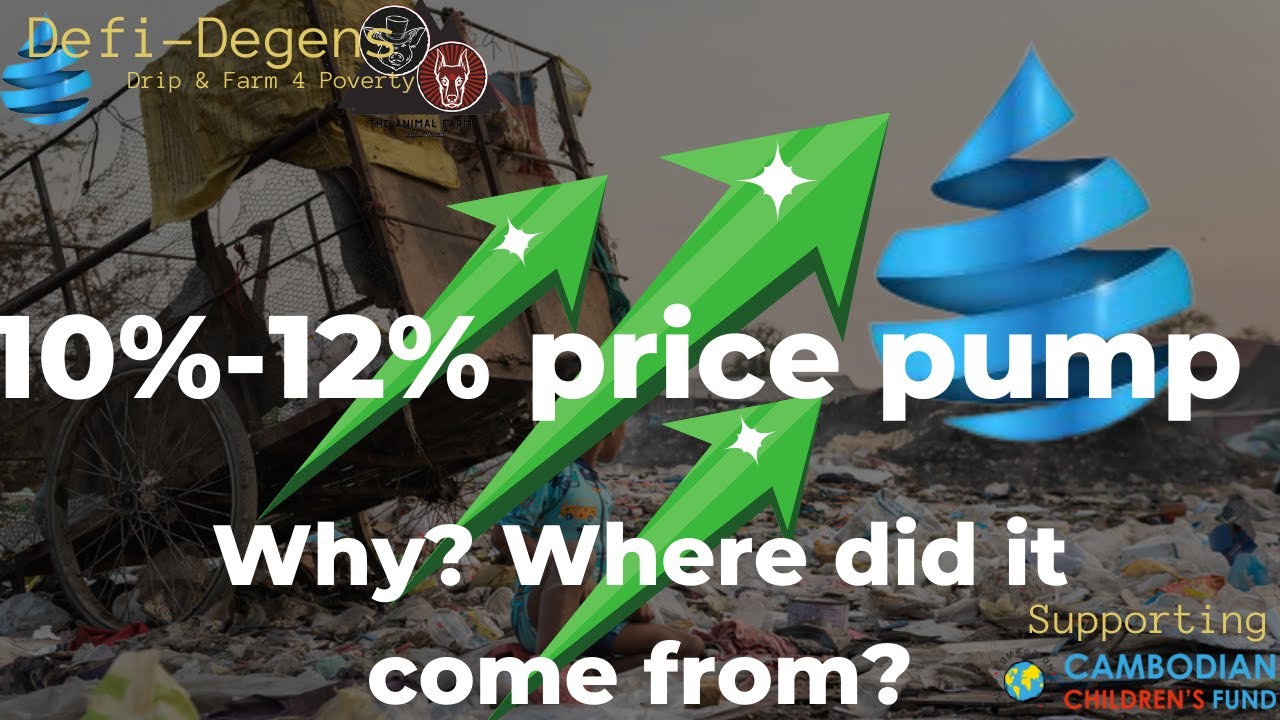 The drip network price why the price pumped and is the floor cemented