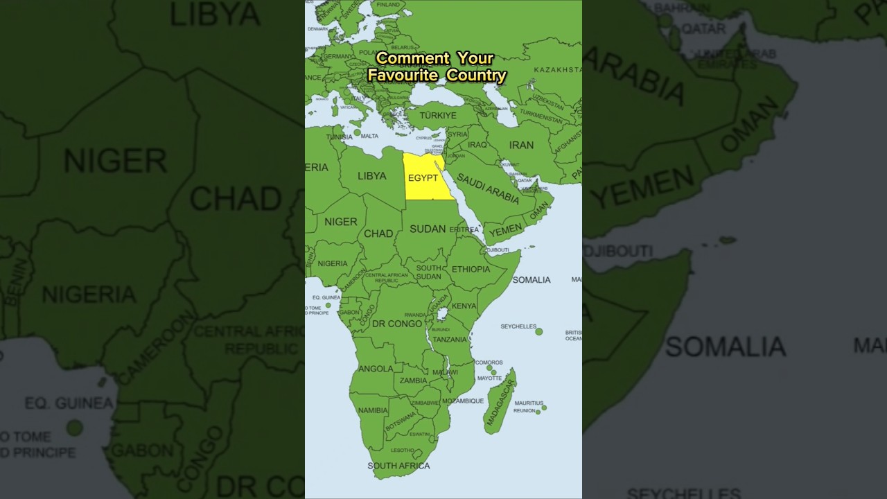 Egypt - Oldest Country in the World #shorts #country #map #asia #africa #world #india #geography