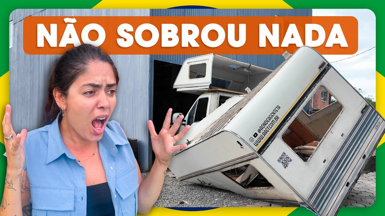 REFORMA completa de um MOTORHOME Europeu no BRASIL