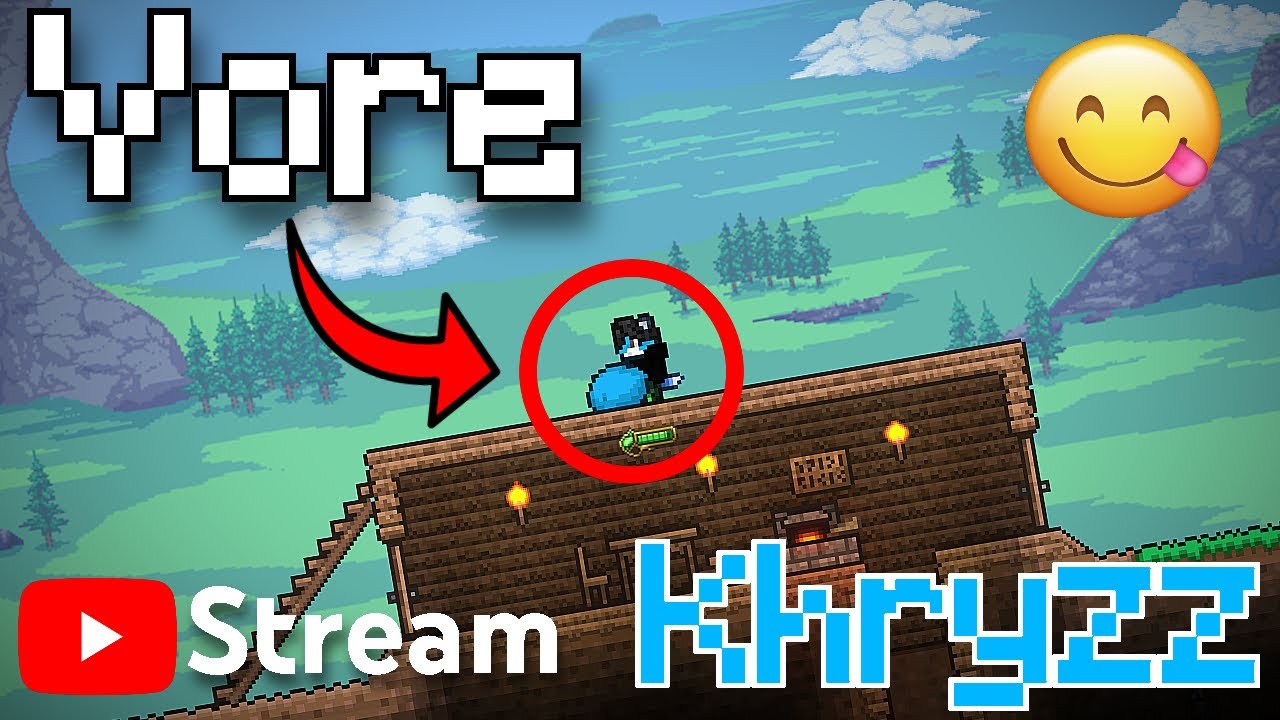 Terraria Vore Mod Playthrough.