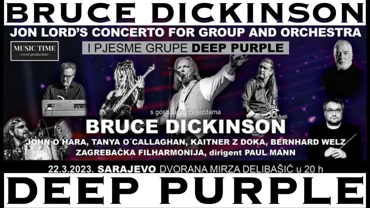 Jon Lord's Concerto for Group and Orchestra Ft. Bruce Dickinson | Sarajevo, Bosnia-Herzegovina