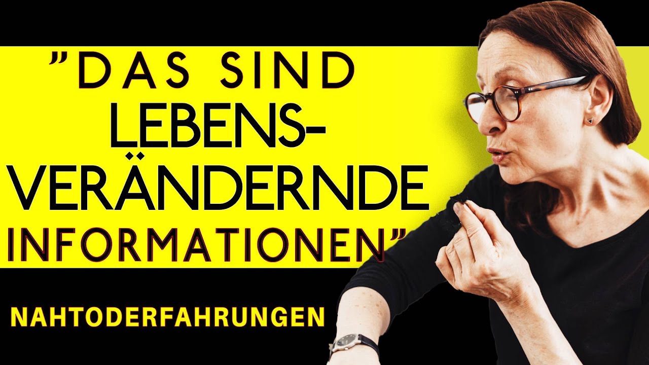 PLÖTZLICH STARB SIE, TRAF GOTT UND WAS SIE DORT ERFUHR WIRD DICH ÜBERRASCHEN  🌠  NAHTODERFAHRUNGEN
