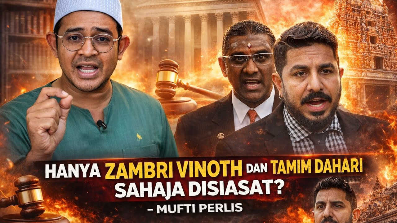 HANYA ZAMBRI VINOT DAN TAMIM DAHARI SAHAJA DISIASAT? -MUFTI PERLIS