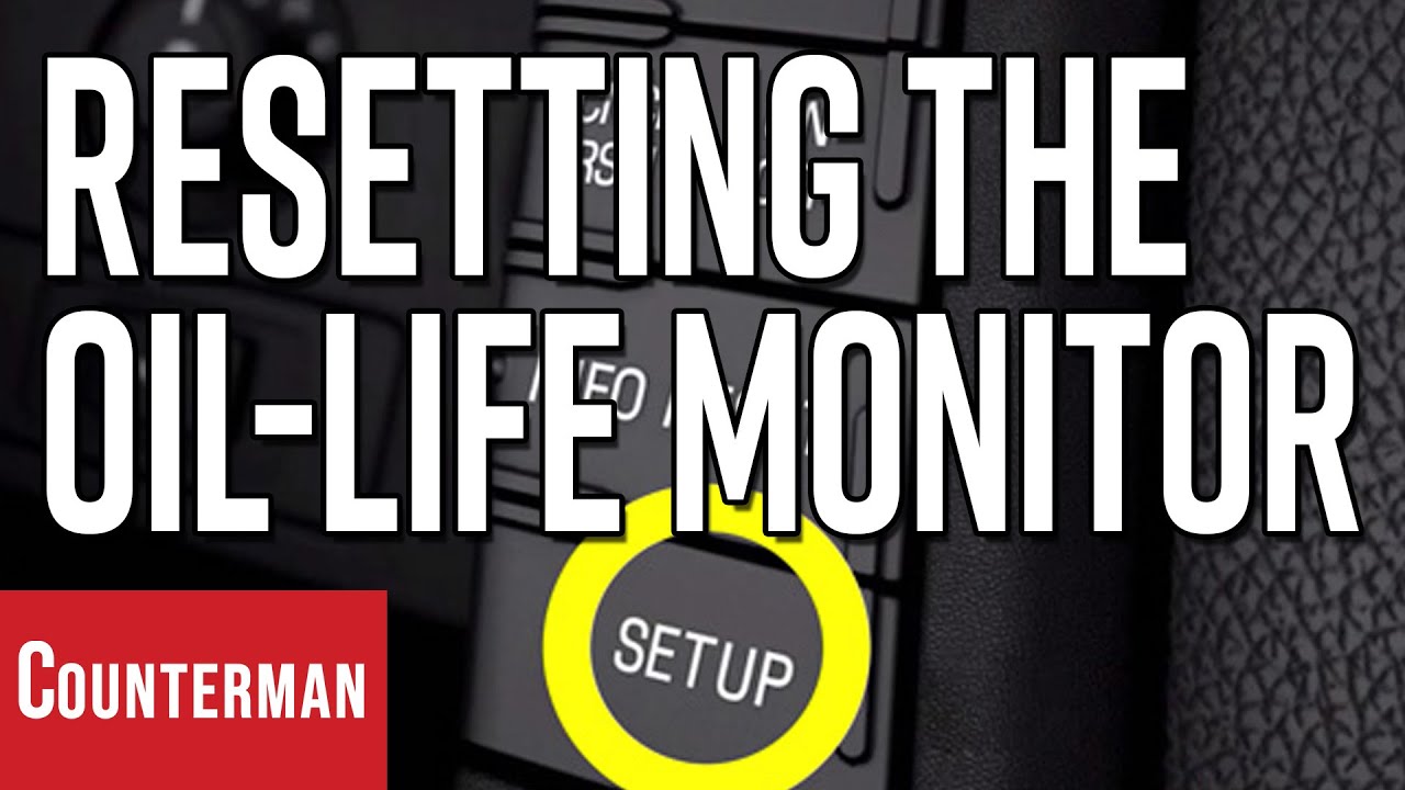 Resetting the Oil-Life Monitor