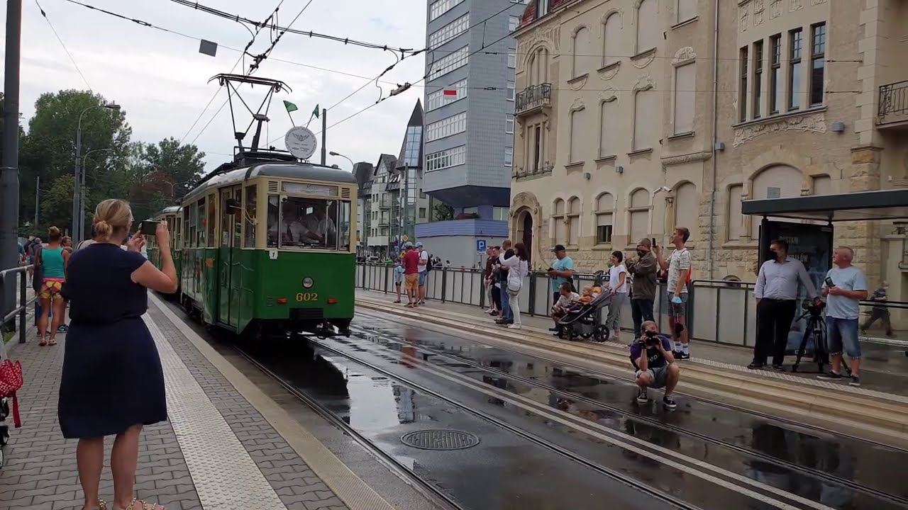 Parada autobusów i tramwajów MPK Poznań