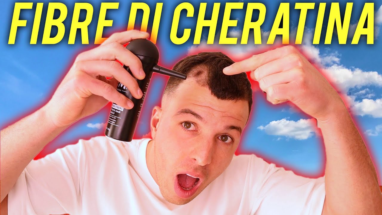 COME COPRIRE IL DIRADAMENTO DEI CAPELLI con le fibre di cheratina/toppik