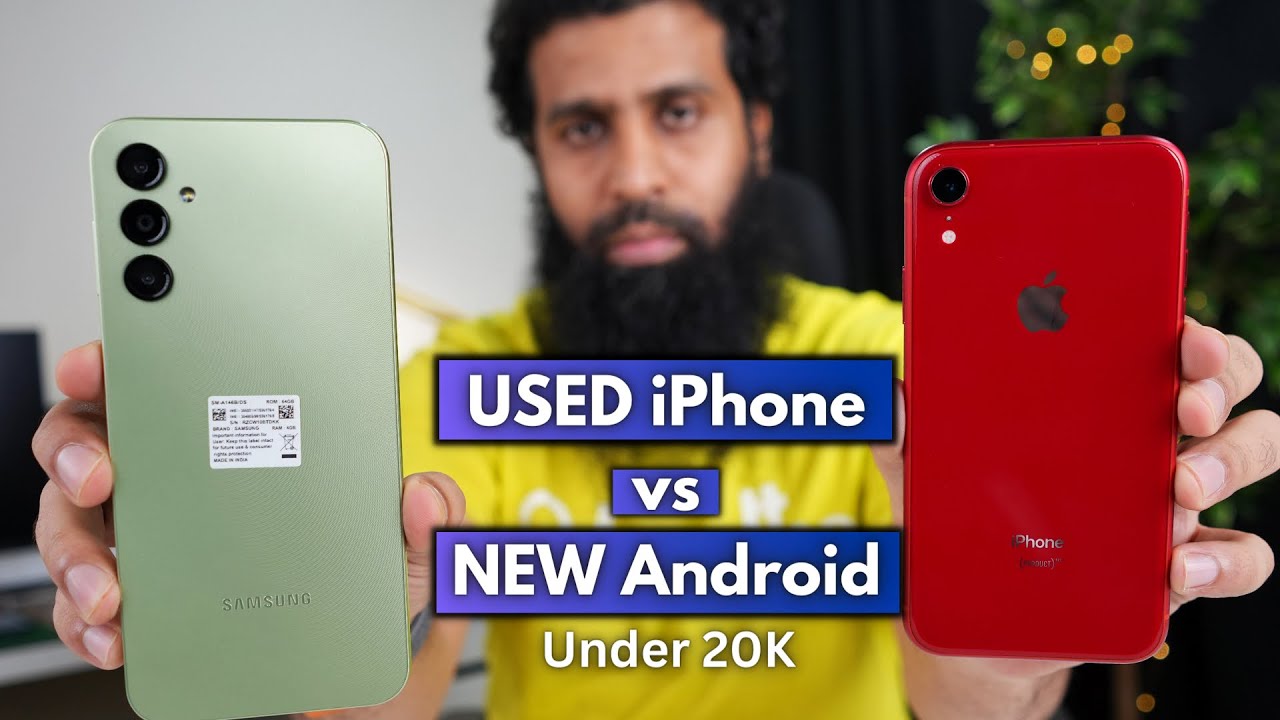 Used iPhone Xr vs New Android Phone under 20000