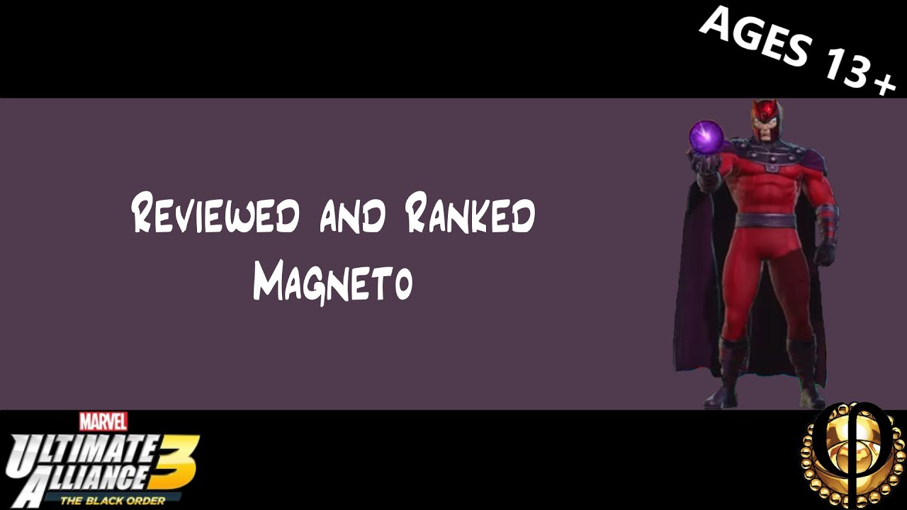 Reviewed and Ranked: Magneto - Ultimate Alliance 3