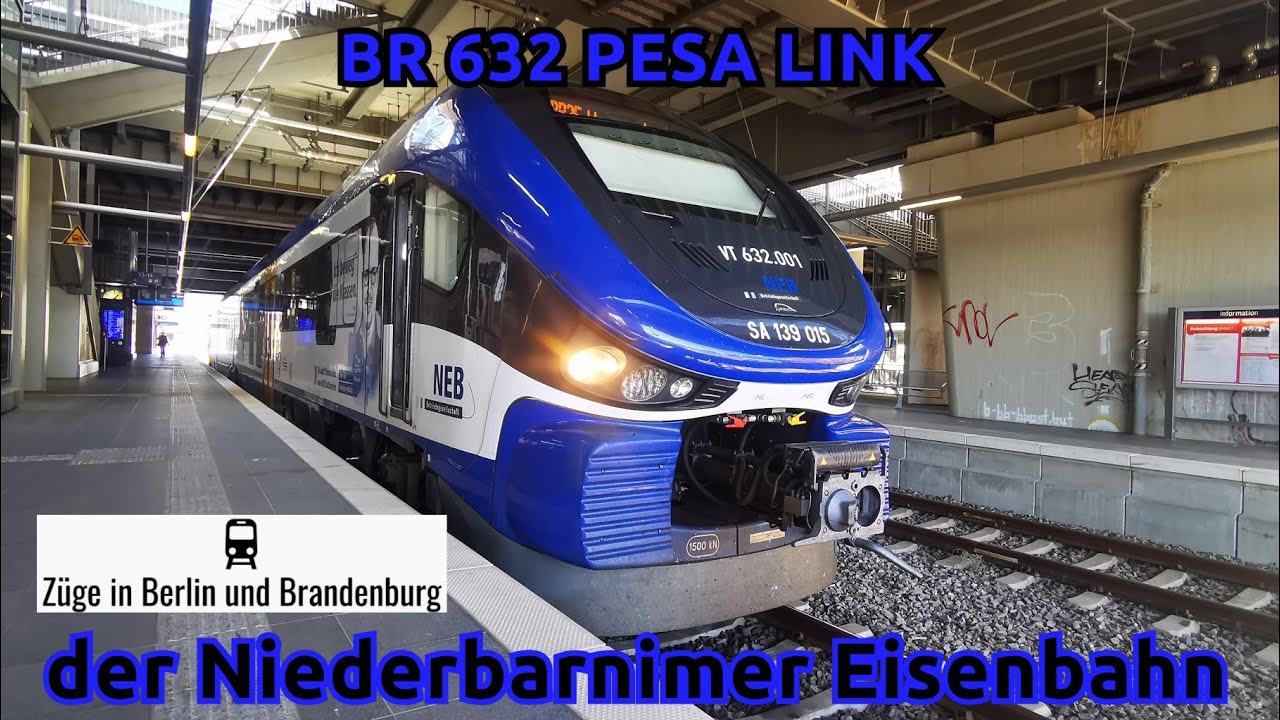 NEB auf RB25 und RB54: (Baureihe 632) PESA LINK in Berlin Ostkreuz